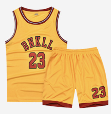 Children's Basketball Uniform Set